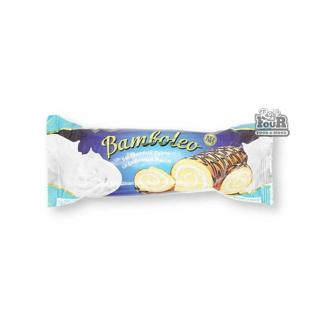 Biscuit roll "Bamboleo" with cream flavor 145g